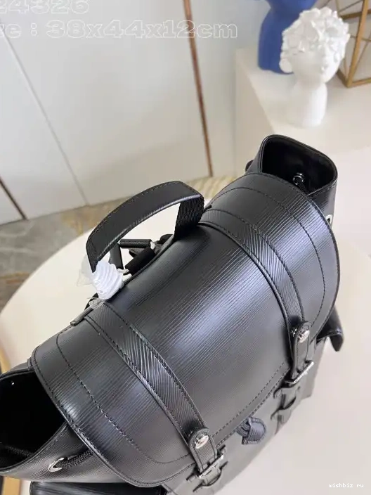 WIS Backpack MM-38*44*12.5CM Louis Christopher Vuitton 0323